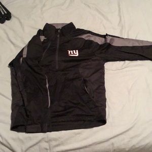 NY Giants zip up sweater